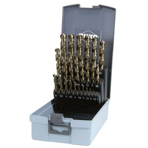 Sostituzione trapani a spirale DIN 338 Tipo VA D.1-13x0,5mm HSS-Co5 Oro