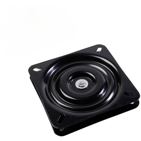 SOTECH Drehbeschlag 360° Drehteller zum Schrauben Schwerlast-Drehplatte 171 x 171 x 24 mm Druck-Kugellager für Holzplatten, Tischplatten, Möbel usw. - 1 Stück