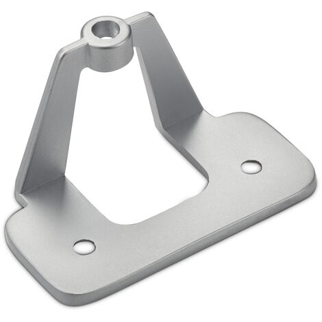 SOTECH Griffadapter für Schiebetüren, Chrom matt, maximale Türdicke 20 mm, Möbelgriffadapter für Faltschiebetüren