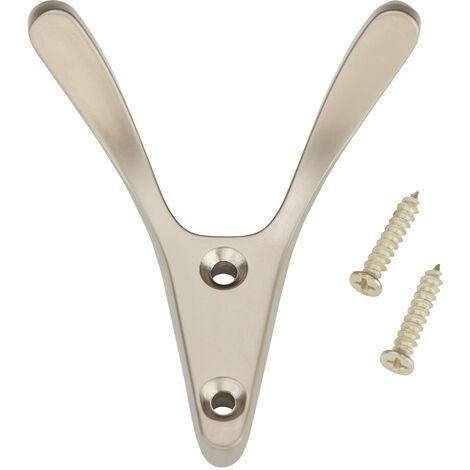SOTECH Kleiderhaken VOLTA Edelstahloptik matt 77 x 68 x 30 mm