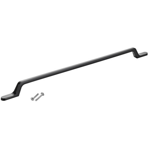 SOTECH Möbelgriff Bügelgriff Blackline IV schwarz matt  Schubladengriff Schrankgriff inkl. Schrauben - Bohrlochabstand (BA) 320 mm, 1 Stück