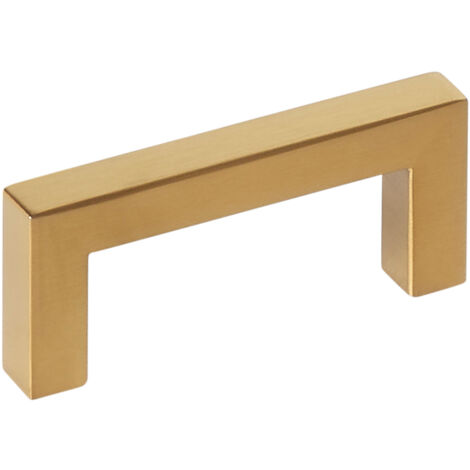 SOTECH Möbelgriff E8 Edelstahl SS201 goldfarbig galvanisiert Bohrlochabstand (BA) 64 mm, 1 Stück