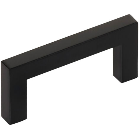 SOTECH Möbelgriff E8 Edelstahl SS201 schwarz matt brüniert Bohrlochabstand (BA) 64 mm, 1 Stück