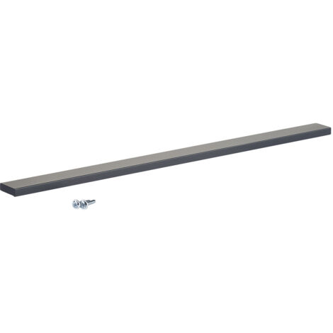 SOTECH Möbelgriff Griffleiste LineaGrip Schwarz 430 x 27 x 9 mm Bohrlochabstände 320 und 384 mm , 1 Stück