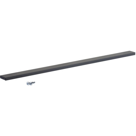 SOTECH Möbelgriff Griffleiste LineaGrip Schwarz 490 x 27 x 9 mm Bohrlochabstand 384 mm , 1 Stück