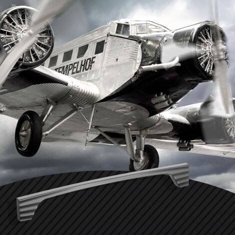 SOTECH Möbelgriff Schubladengriff Schrankgriff WING BA 192 mm anthrazit, 1 Stück
