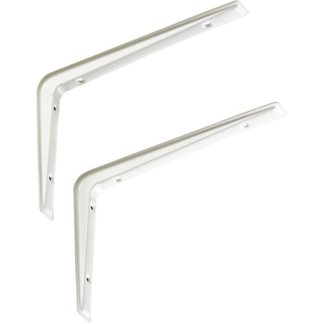 SOTECH Regalkonsole RK15 weiß 221 x 157 mm, 2 Stück