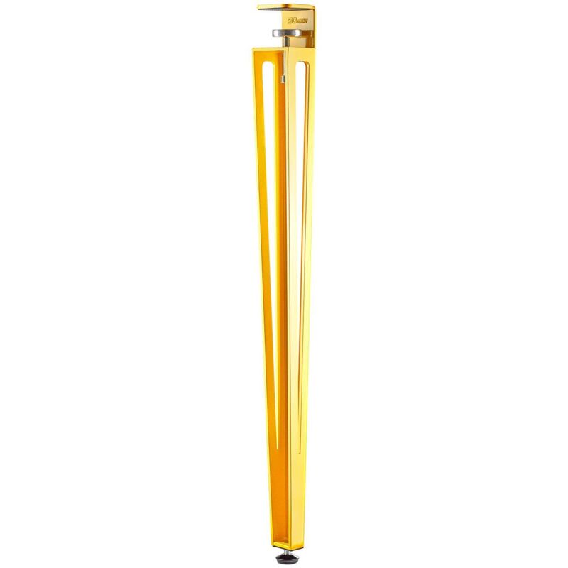 So-tech - Sotech Tischbein Colorline In F-form Konisch Zulaufend Von 70 Auf 40 Mm Mit Klemmschraube (ohne Bohren) Für Küchentisch, Esstisch,