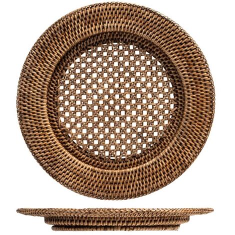 Sotto Piatto Rattan Tondo Ø32 cm