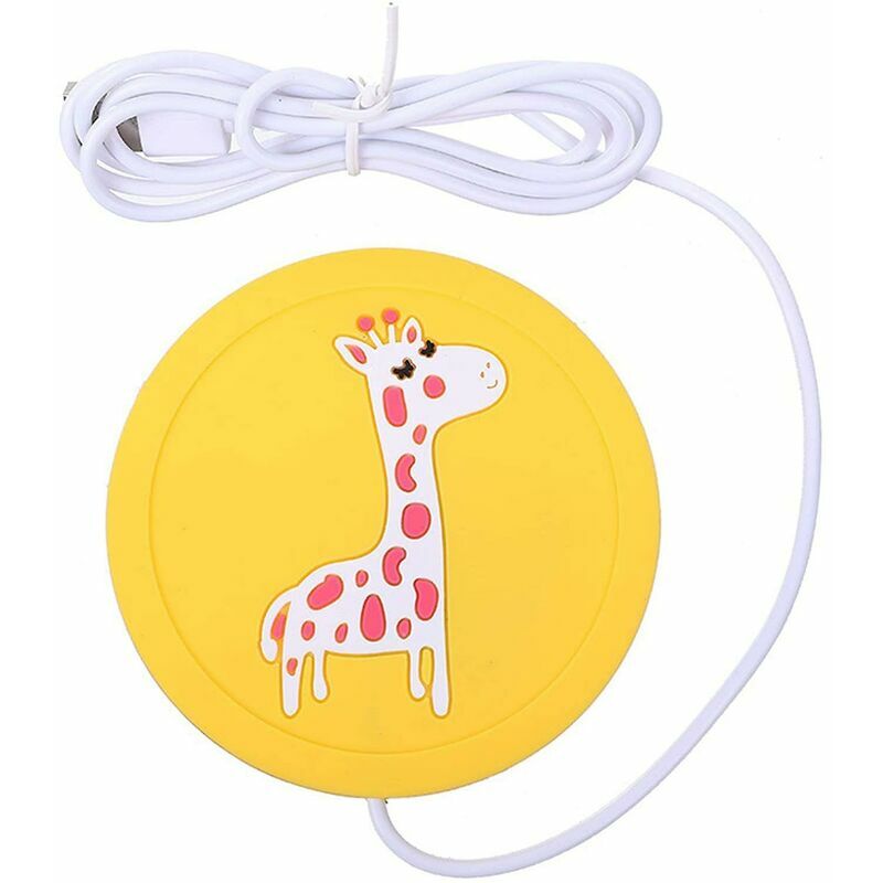 Sottobicchiere riscaldante portatile in silicone
