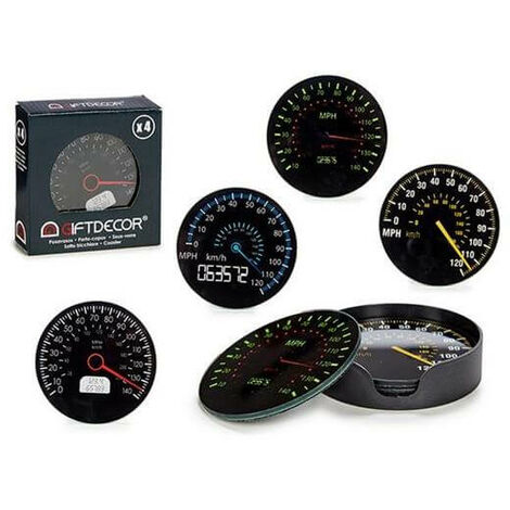 Sottobicchieri Speedometer (4 Pezzi)