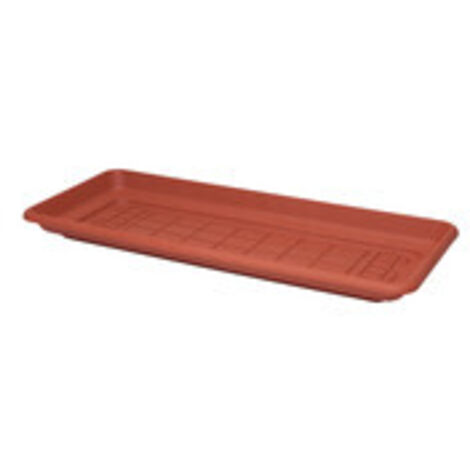 SOTTOFIORIERA DAPHNE 96X41X7CM TERRACOTTA- 1,0 pz