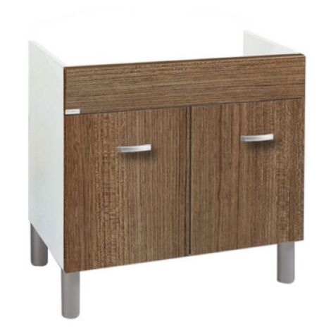 SOTTOLAVELLO IN KIT PER LAVELLO INOX 80X50 Teak x/lav. inox cm 80x50