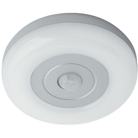 "Sottopensile LED SHELF ricaricabile bianco e argento con sensore"
