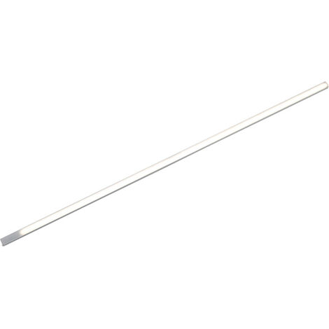 "Sottopensile LED UNIX argento con interruttore touch luce naturale 180 cm."