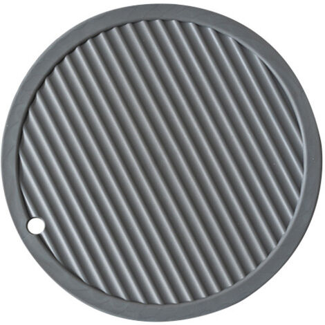 Sottopentola rotondo in silicone resistente al calore - Antiscottatura, antiscivolo e resistente al calore - Protezione da tavolo per pentole e padelle