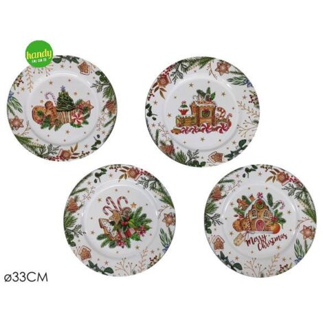Sottopiatto natalizio general trade Ø33 cm (1pz)