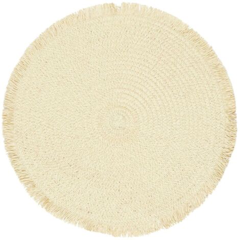 SOTTOPIATTO naturale 38cm materiale boho