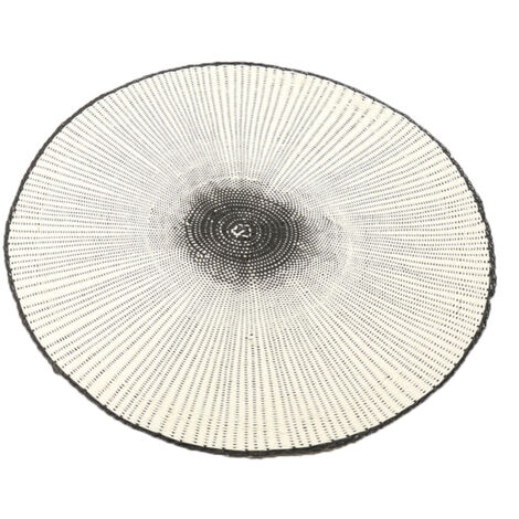 Sottopiatto tovaglietta portapane decorato in carta da Ø 38 cm in modelli assortiti