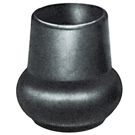 Sottopiede Per Tubo A Pera Nero 38 Mm - 25 Pz