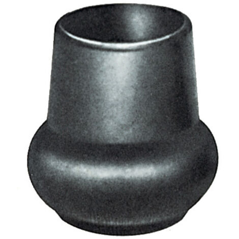 SOTTOPIEDE PER TUBO A PERA NERO 40 MM- 20,0 pz