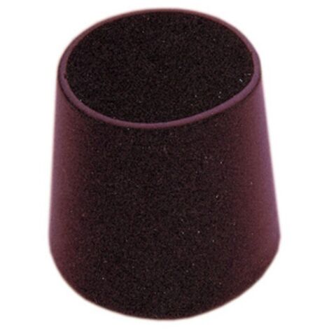 SOTTOSEDIA A GOCCIA NERO P/TUBO 12 MM