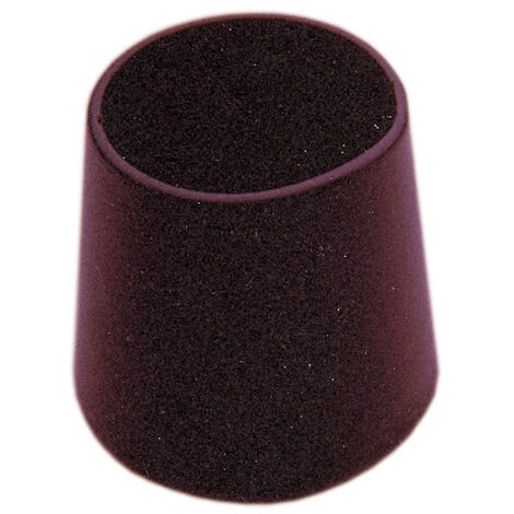 SOTTOSEDIA A GOCCIA NERO PER TUBO 35 MM- 50,0 pz