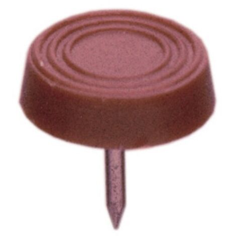 SOTTOSEDIA C/FALSA VITE 17 MM MARRONE