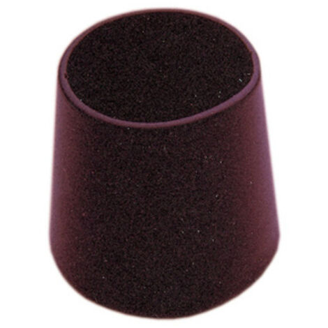 Sottosedie schwarz 10 mm, 8 Stück