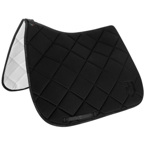 Sottosella da dressage modello gp con logo offerta: full, Lilla/Nero