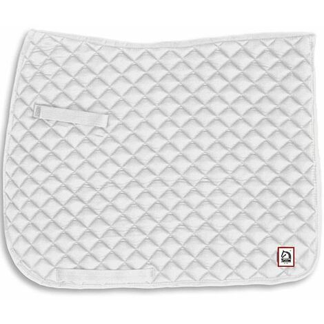 Sottosella da dressage trapuntato con imbottitura in gommapiuma: Full, Blu (09)
