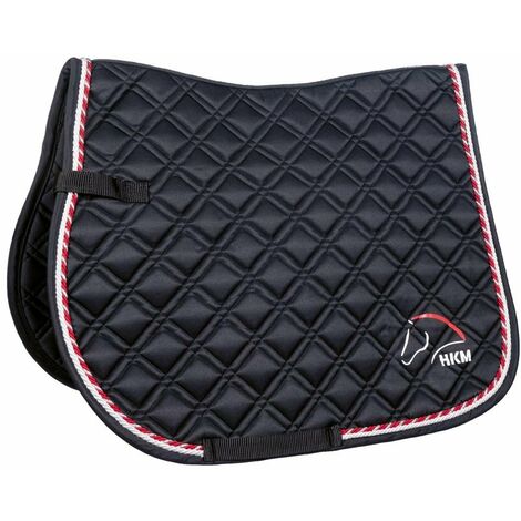 Sottosella rettangolare o da dressage modello HKM: Dressage, nero 9100