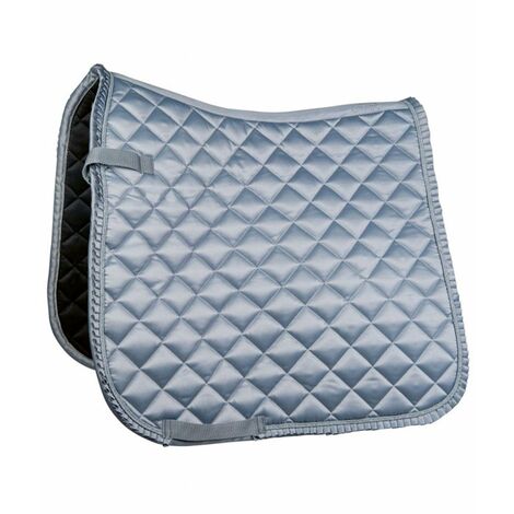 Sottosella rettangolare o dressage modello Monaco Noble: Pony Dressage, grigio blu 9583