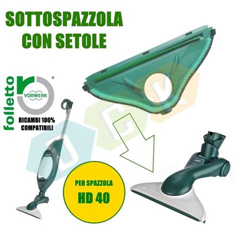 Sottospazzola Piastra Hd40 Folletto Vorwerk Con Setole Vk140