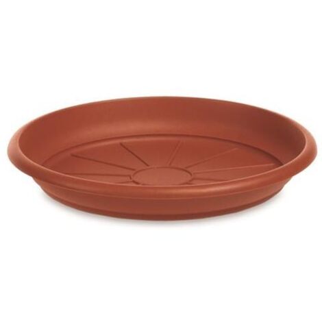 Sottovaso  Ø 40 cm Color Terracotta