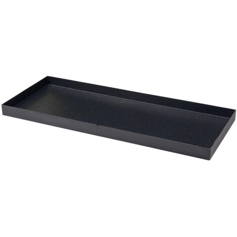 Sottovaso 81x31x4cm in Resina Tulli Schio 80 Antracite