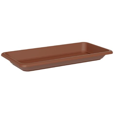 Sottovaso Cassettone Basic per fiori e piante da giardino -80 cm / Red Grape