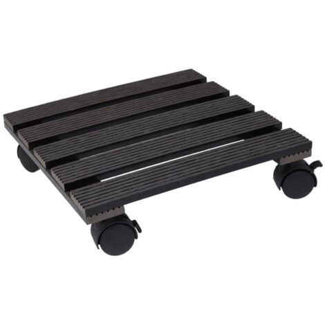 Sottovaso con ruote per spostamento vasi 29 x 29 cm