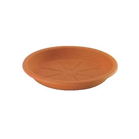 sottovaso in plastica mod Omnia cm 26 per vasi piante da giardino terrazzo