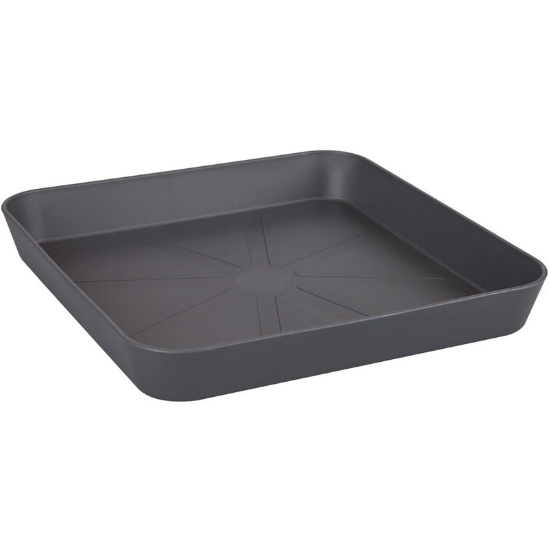 Elho - sottovaso loft urban saucer square 22 anthracite