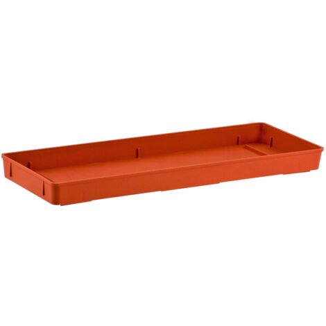 sottovaso per vaso gerani colore cotto, 50 cm