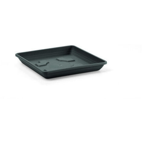 Sottobicchiere di plastica Scheurich, grigio etallizzato, diaetro 20