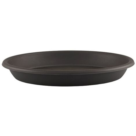 ECOPOTS Sottovaso Tondo 29 Cm Tortora: Il Tuo Alleato Resistente Per Piante Belle E Sane