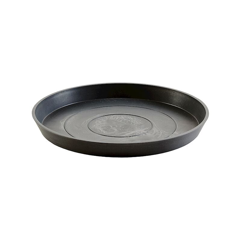 Ecopots - sottovaso rotondo amsterdam 36,5CM grigio scuro