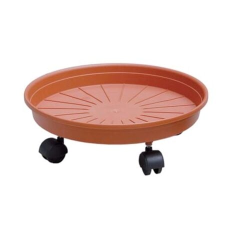 ICS SOTTO FIORIERA PLASTICA COLORE TERRACOTTA V/MIS 29375V 25 (29375)