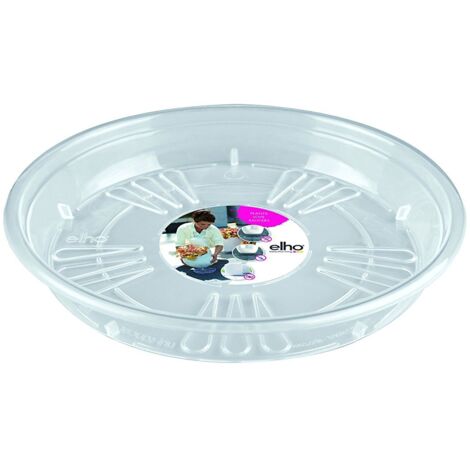 SOTTOVASO TRASPARENTE UNI-SAUCER ROUND 14CM