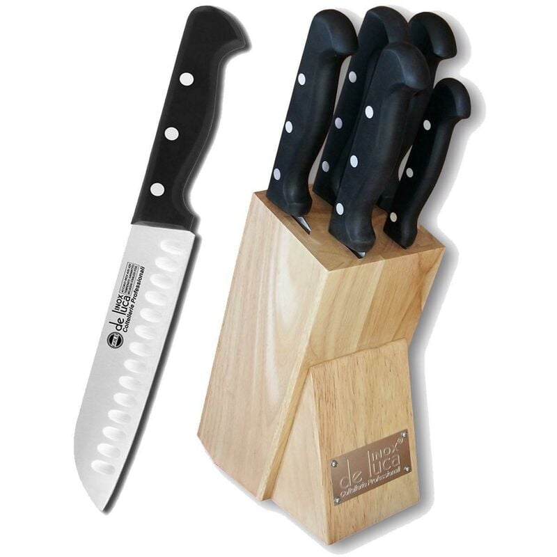 Souche 5 couteaux de cuisine professionnels