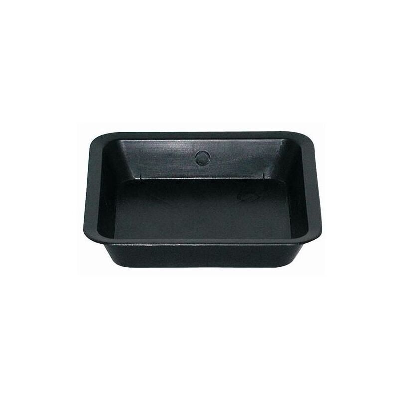 Soucoupe carrée noire 33.5 x 33.5cm Lot de 5