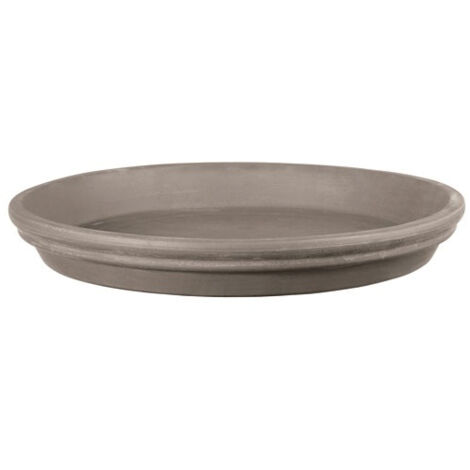 Soucoupe Grafite Imperméable 27cm Gris - Deroma