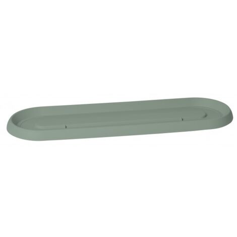 Soucoupe plateau OSAKA Vert laurier pour jardinière Osaka 80 cm, 69,1 x 22 x 2,9 cm - EDA